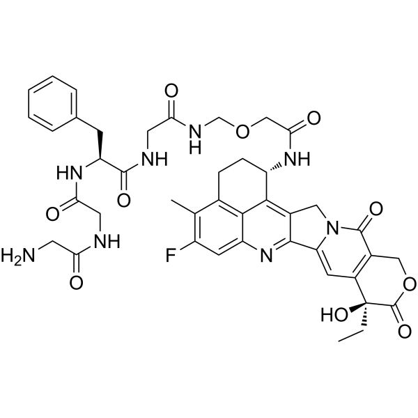 Gly-Gly-Phe-Gly-NH-O-CO-Exatecan 1599440-12-6